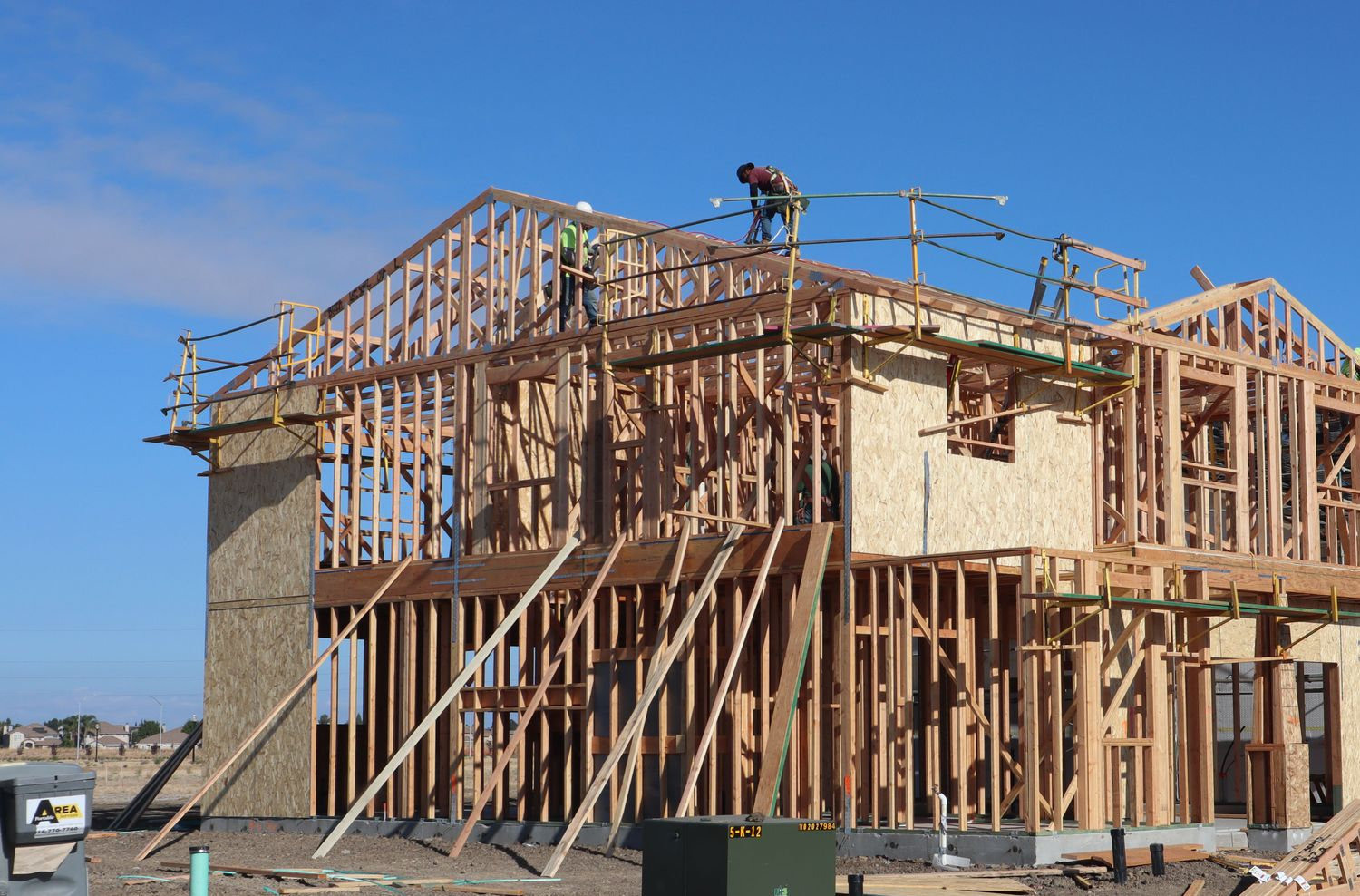 New Home Being Built