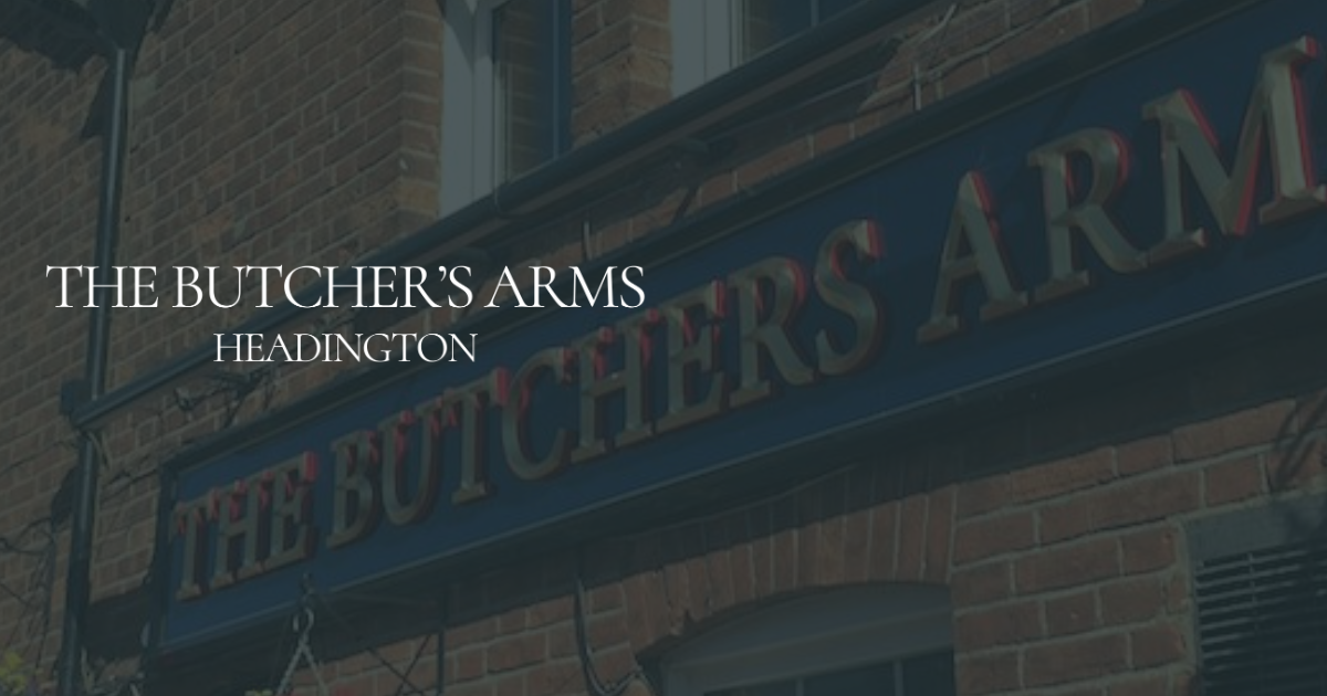 The Butcher's Arms in Oxford