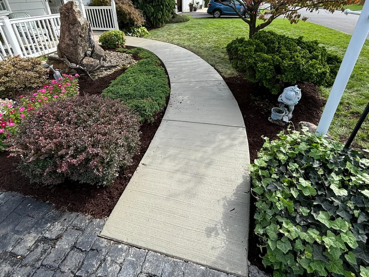 concrete sidewalk