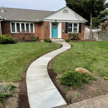 concrete sidewalk