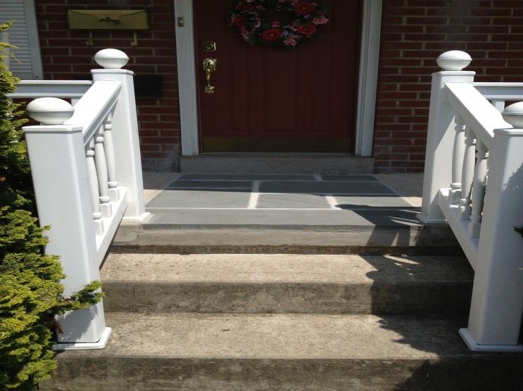 concrete walkway
