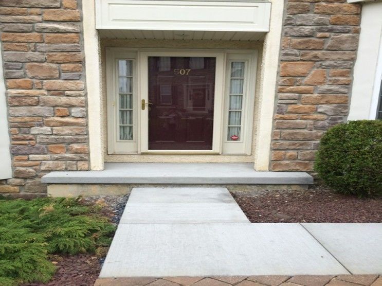 concrete sidewalk