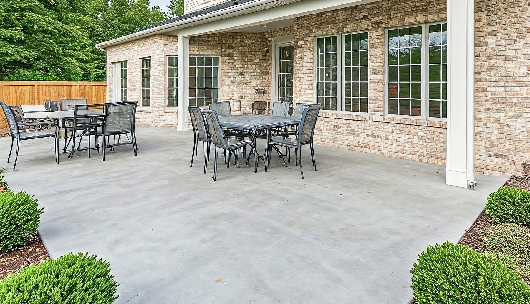 Concrete Patio