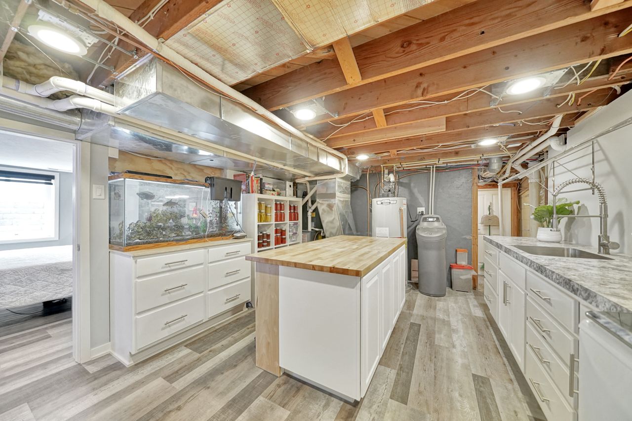 Under Construction Laundry And Kitchen Area - Lincoln, NE - Skylimit Remodeling