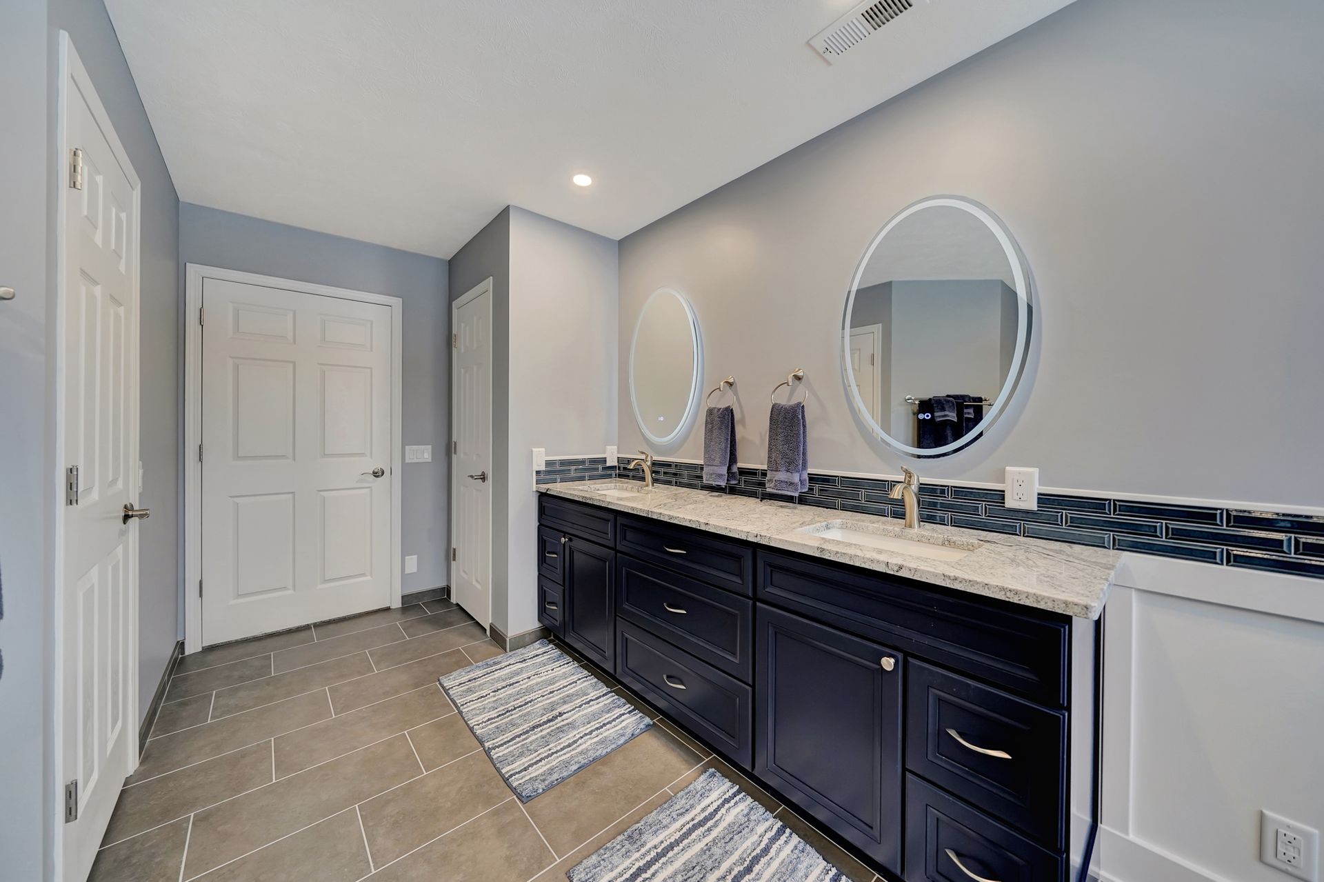 Modern Bathroom Cabinet — Lincoln, NE — SkyLimit Remodeling