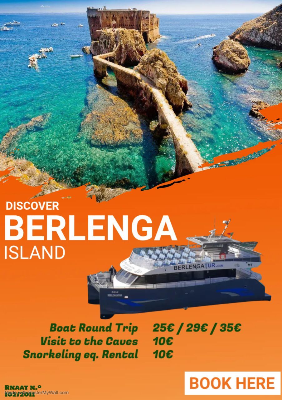 Berlenga Island trip Tour
 Tickets available at the hostel with seats immediately reserved