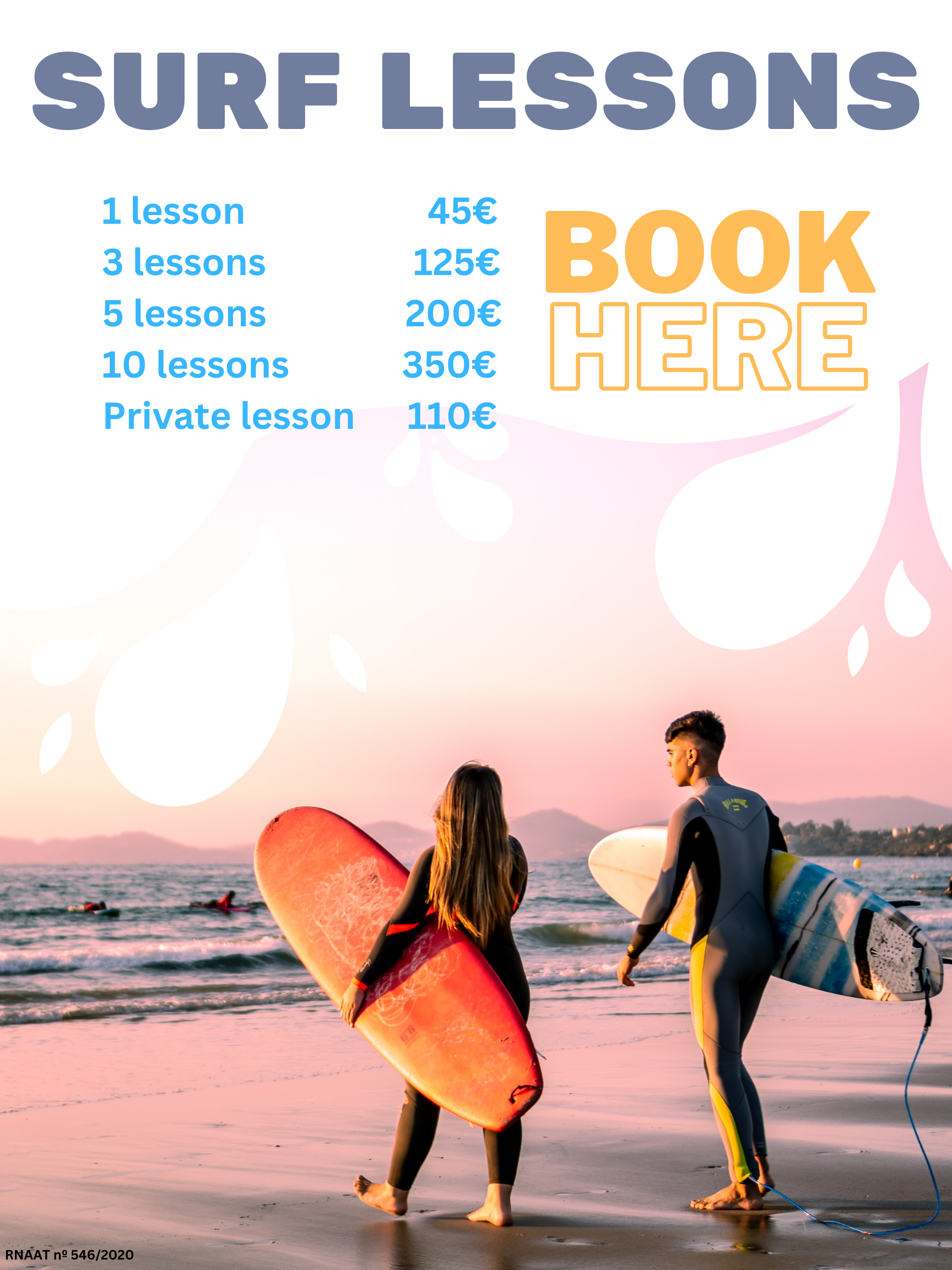 Best surf lessons in Peniche Baleal