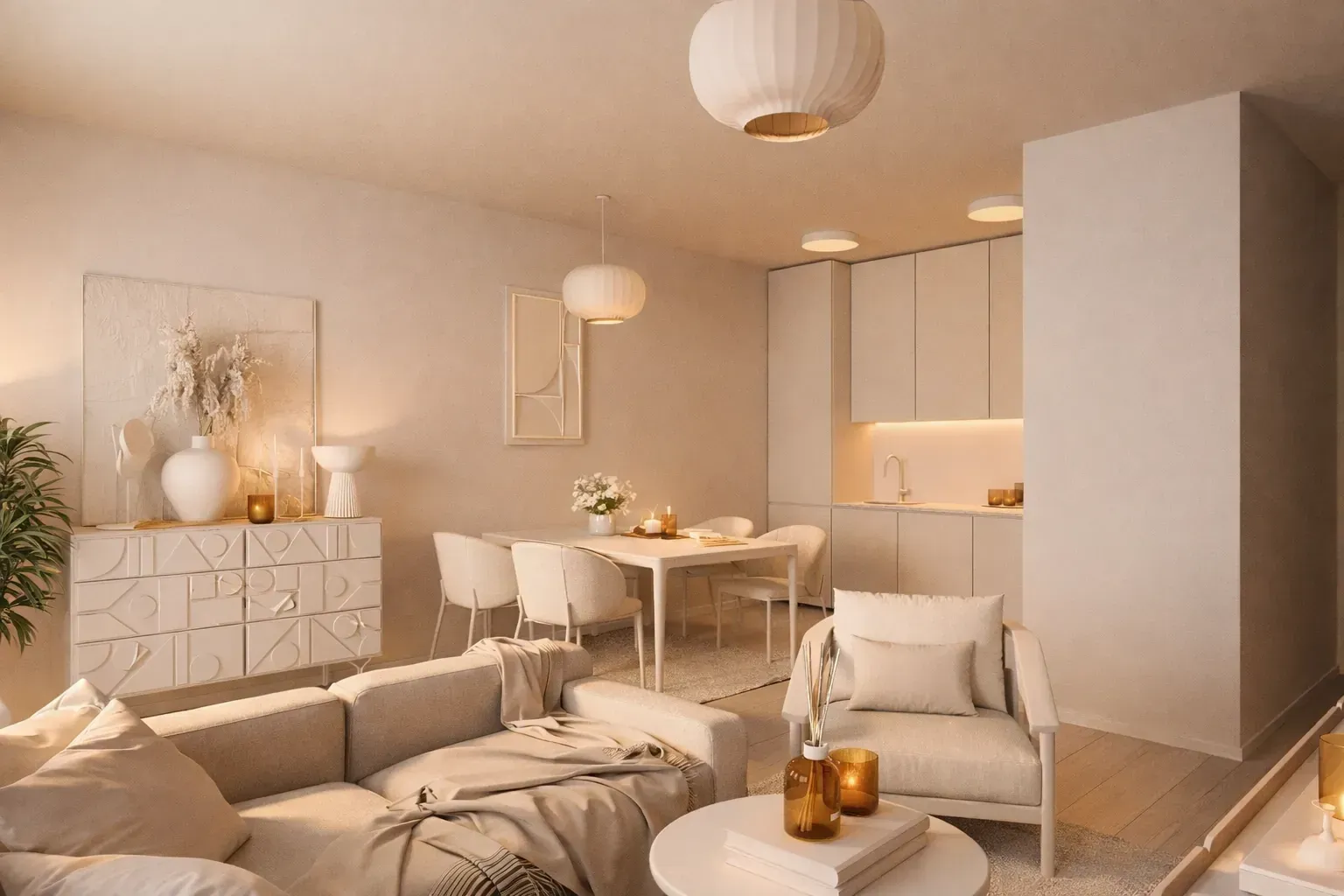Bauprojekt Oak Garden in Fredersdorf-Vogelsdorf, Doppelhaushälfte Schlafzimmer