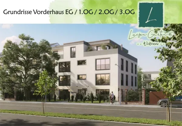 Projekt Luisen Garten 46 Grundrisse Vorderhaus