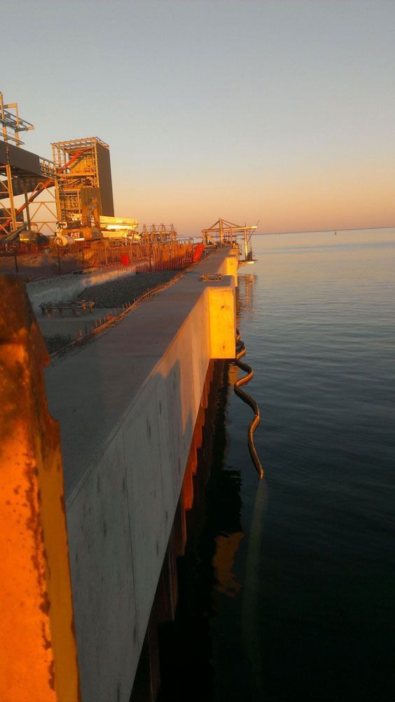 Finalising Port Construction Expansion — Bampak In Coolum Beach QLD