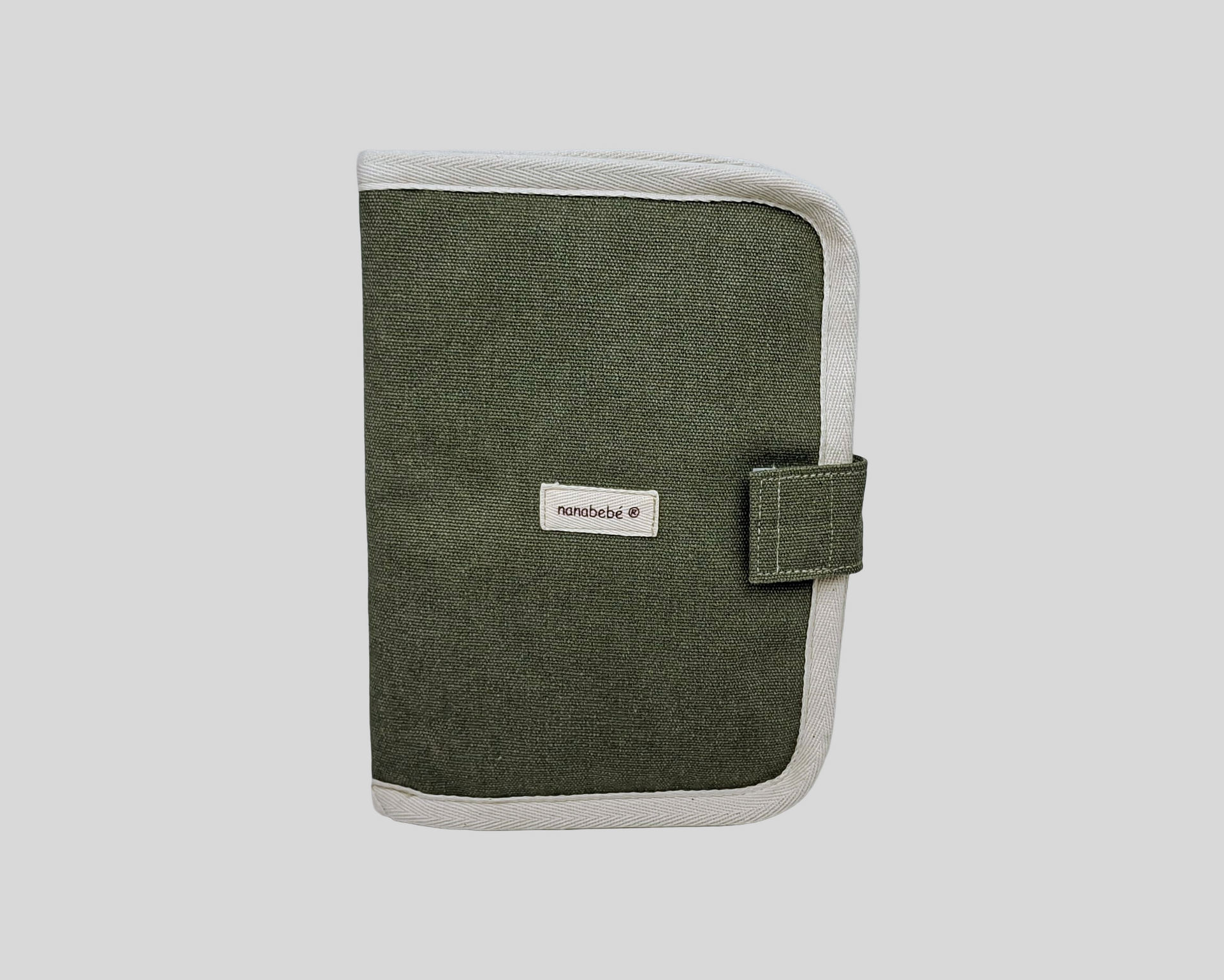 PORTA DOCUMENTOS COR VERDE COM FECHO EM VELCRO