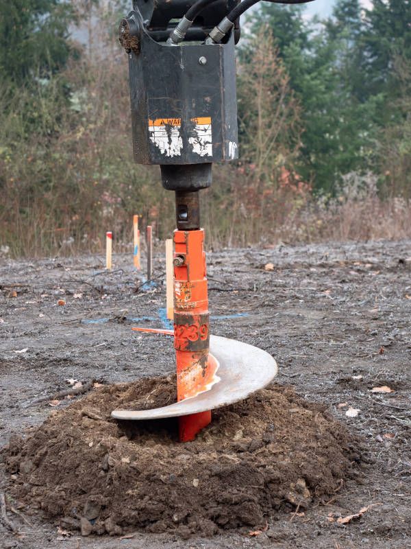 Auger attachment hire