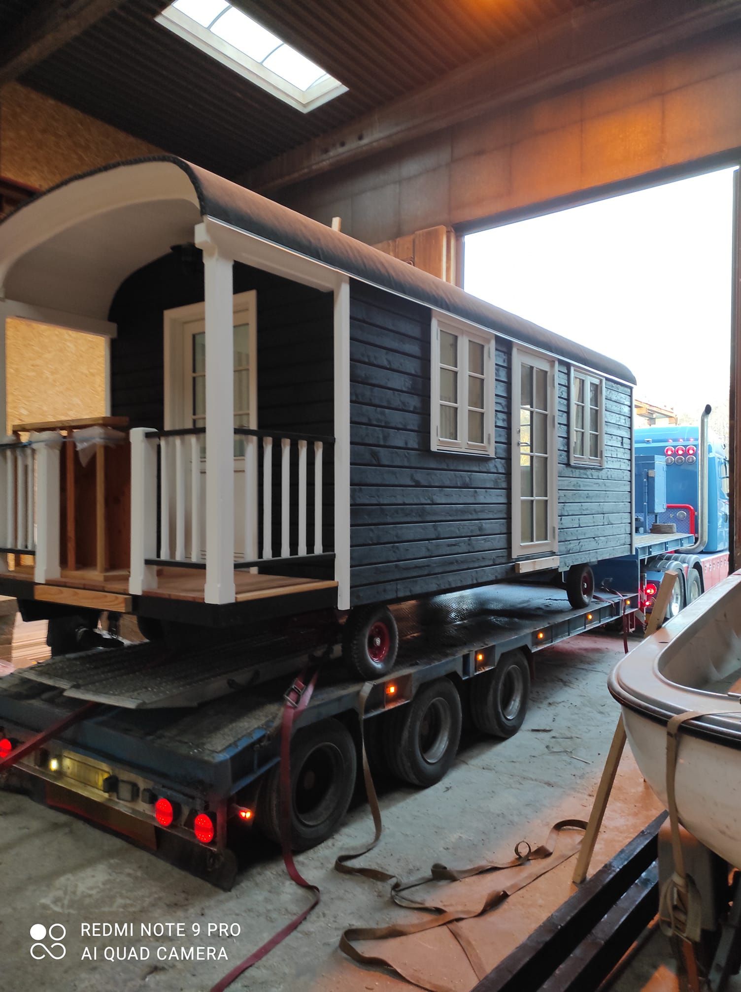 Levering af cirkusvogn