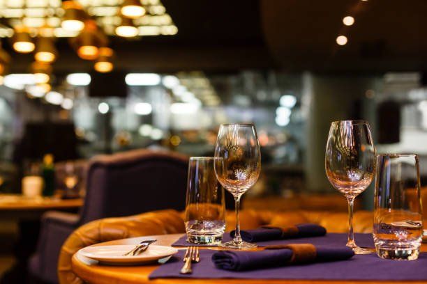 luxurious restaurant