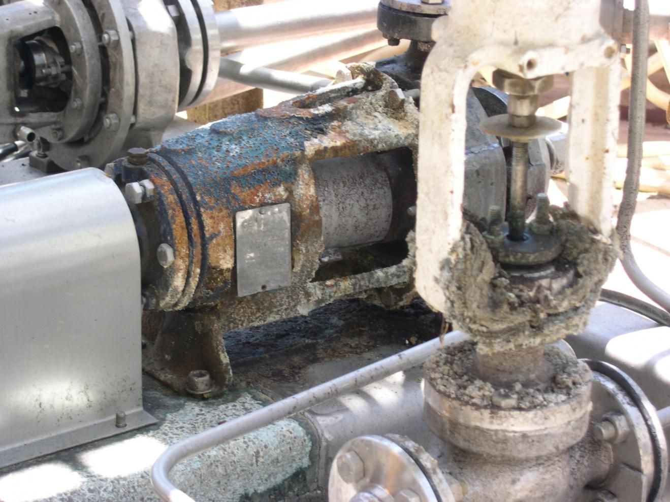 A Close Up Of A Machine With A Lot Of Rust On It — Canary North Pty Ltd In Annandale, QLD