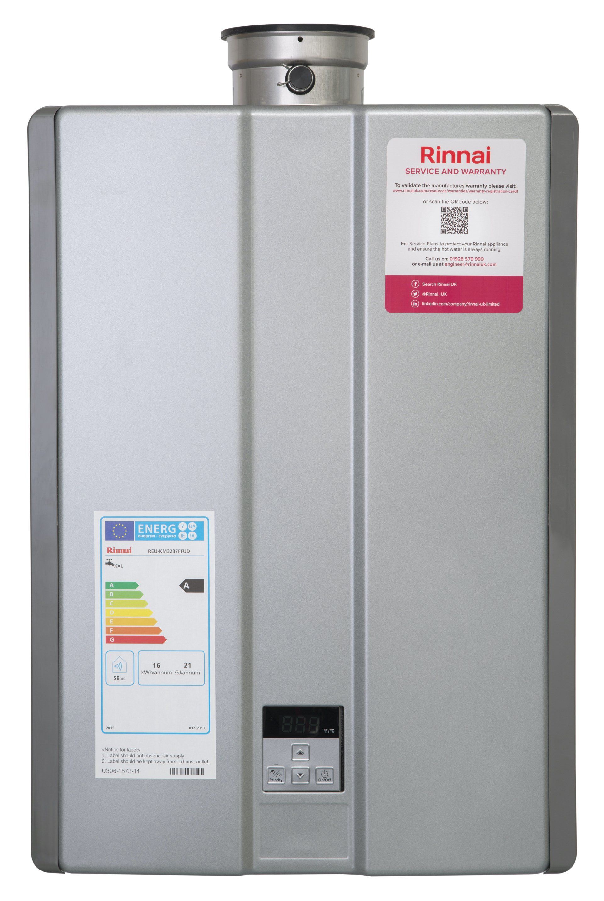 Rinnai N130i Water heater
