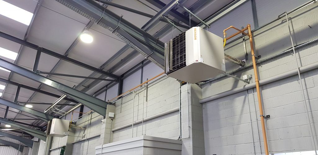 Industrial Heating From Winrow Winrow Buildings Ltd Runcorn