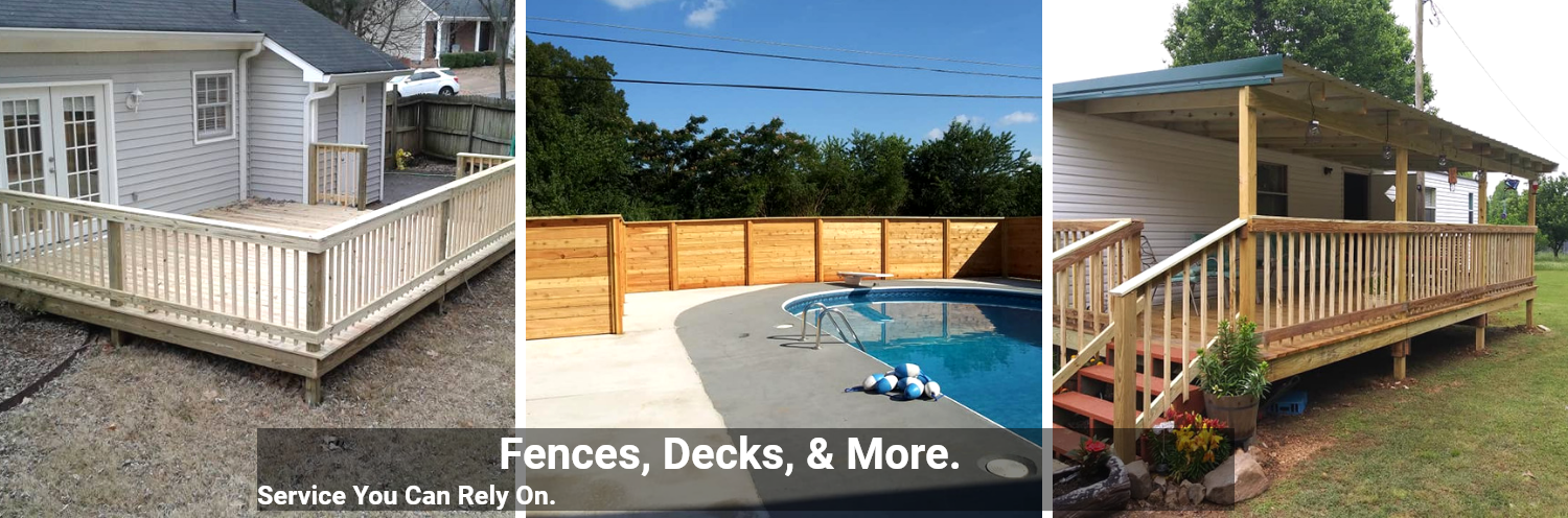 fences, decks and more