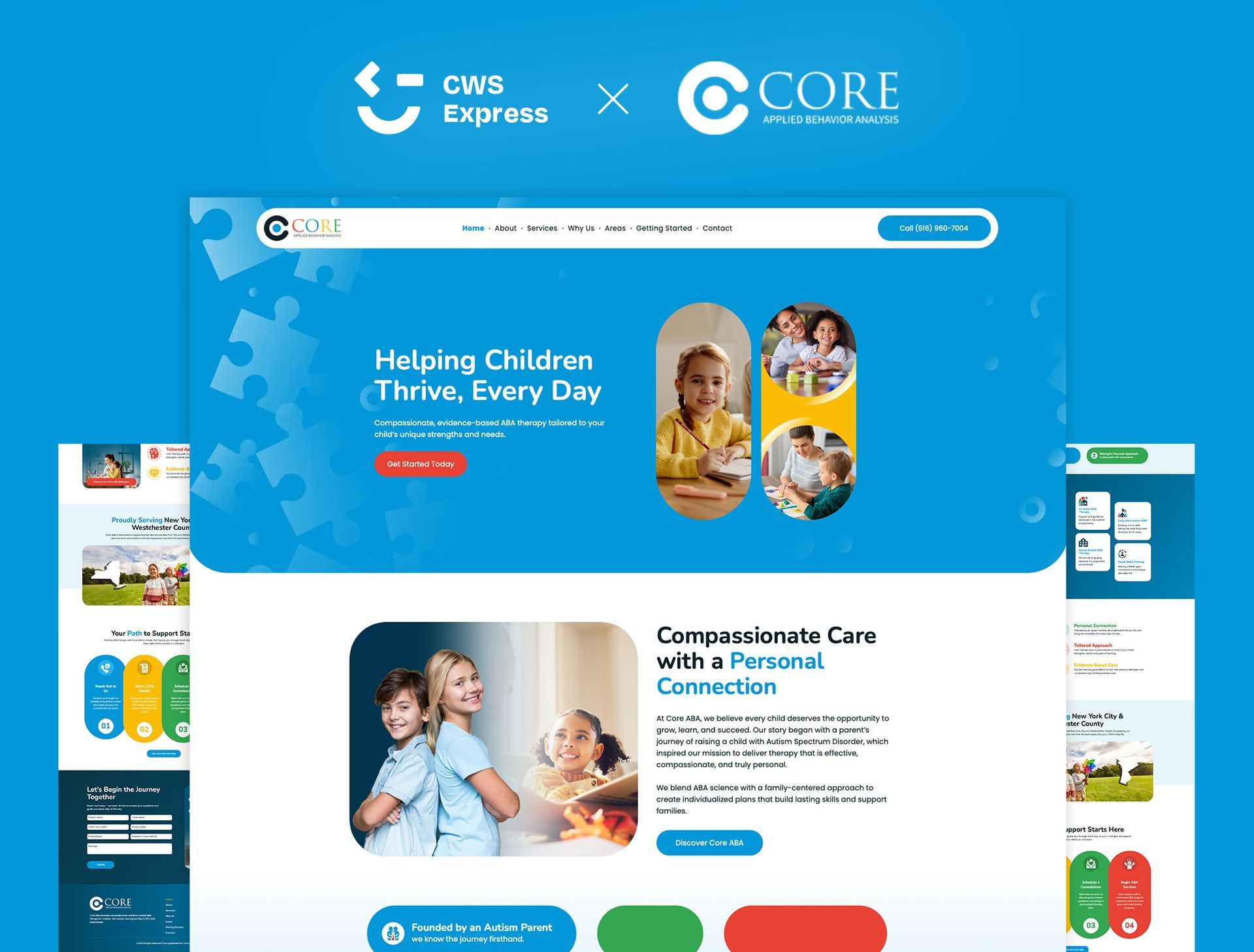 Core ABA Mock Up Website
