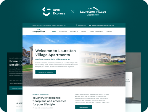 Laurelton Village project mockup