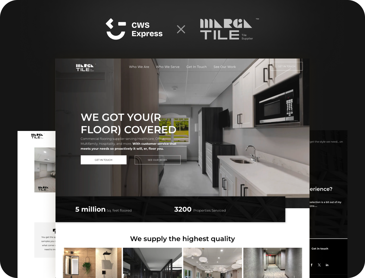 Marga Tile  project mockup