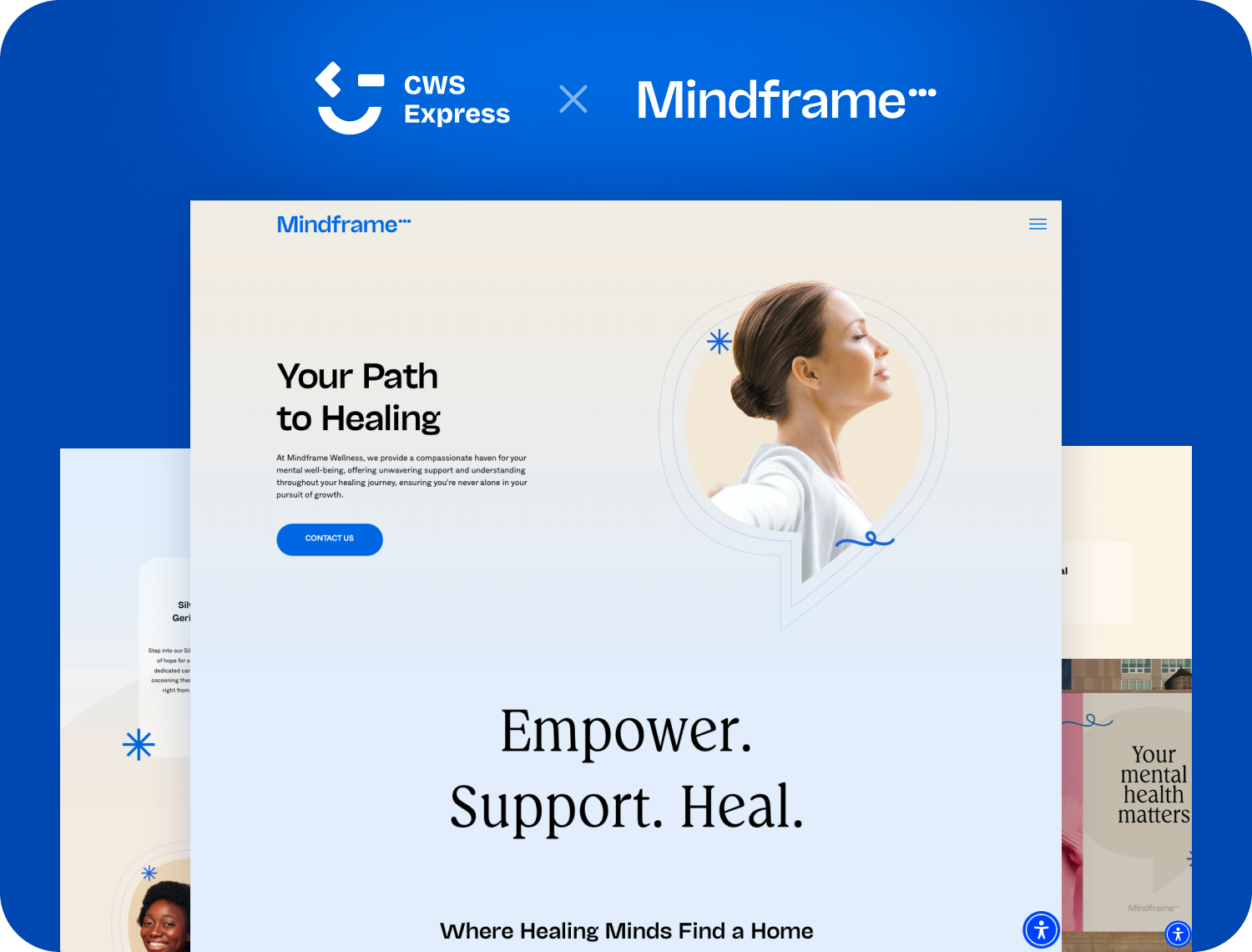 Mindframe  project mockup