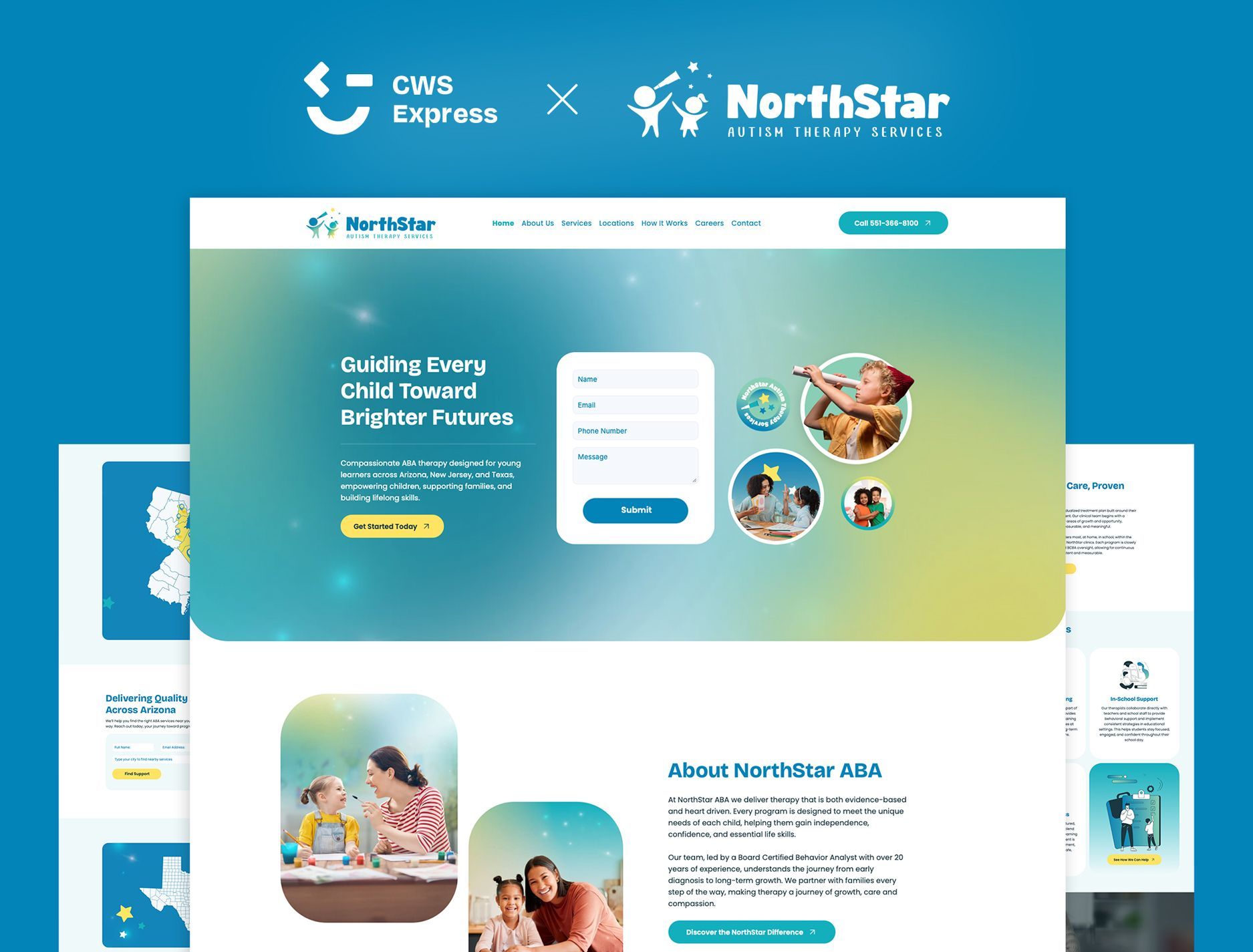 NorthStar ABA Mock Up Website
