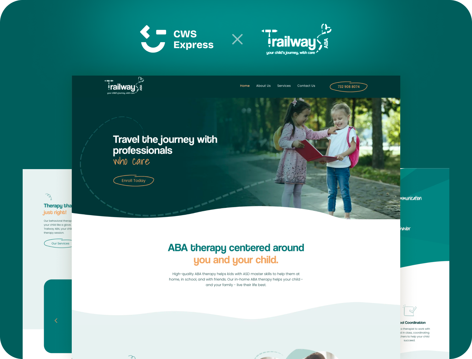 Trailway ABA  project mockup