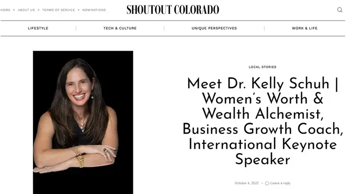 Dr Kelly, worth, wealth alchemist, female entrepreneur, speaker
