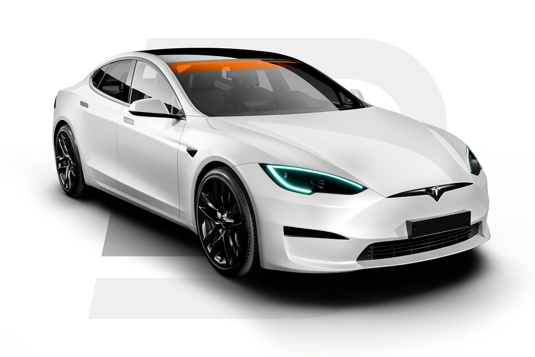 tesla window strip