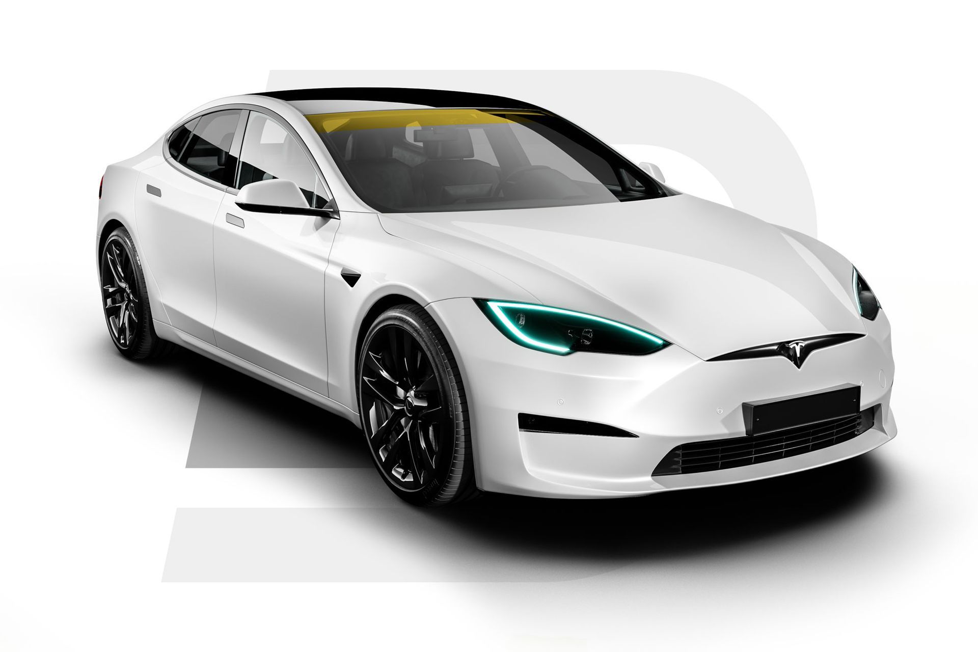 tesla window strip