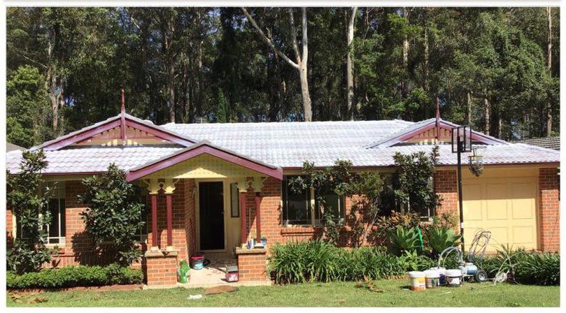 Orange Brick House Before Painting — Central Coast, NSW — Preferred Painting Services