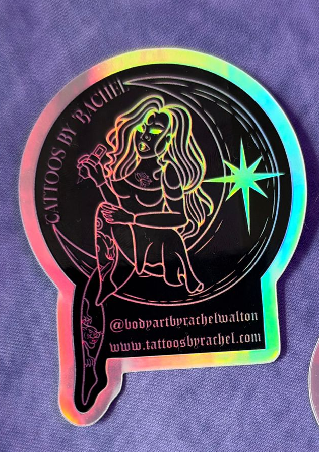 merch | sticker | tattoos by rachel | body art by rachel | portland, OR | Wilsonville, OR