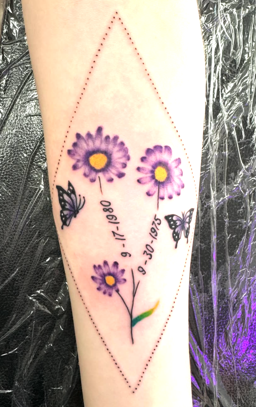 geometric tattoo | flower tattoo | tattoos by rachel | body art by rachel | portland, OR | Wilsonville, OR