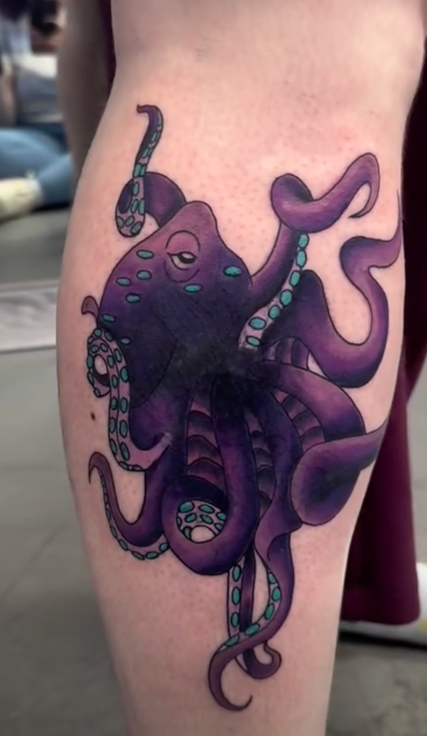 Octopus Tattoo | tattoos by rachel | body art by rachel | portland, OR | 