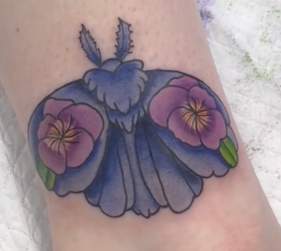 moth tattoo | feminine moth tattoo | tattoos by rachel | body art by rachel | portland, OR | Wilsonville, OR
