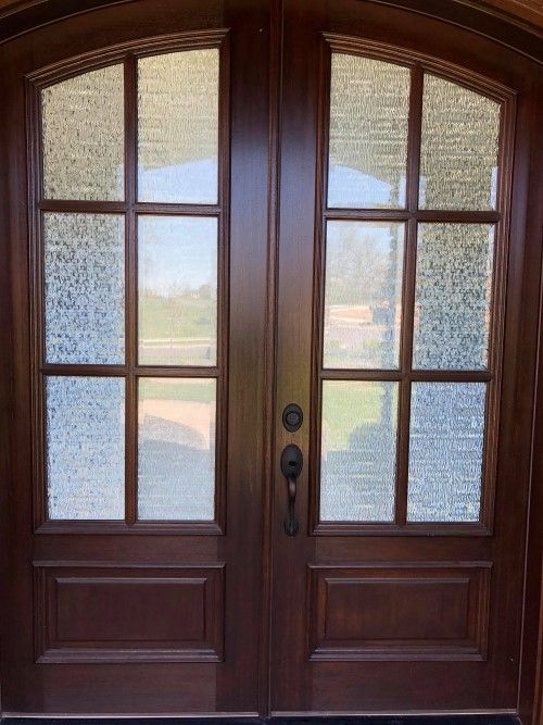 Front Door Window Tint