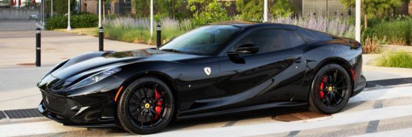 Black vehicle with matched factory window tint for a clean custom look