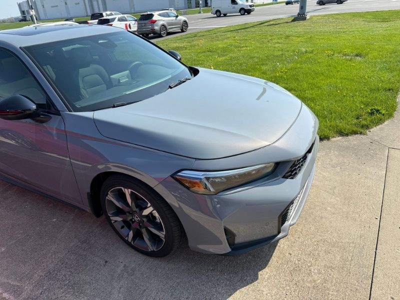 Full hood, bumper, and headlights Paint protection on 2025 Civic