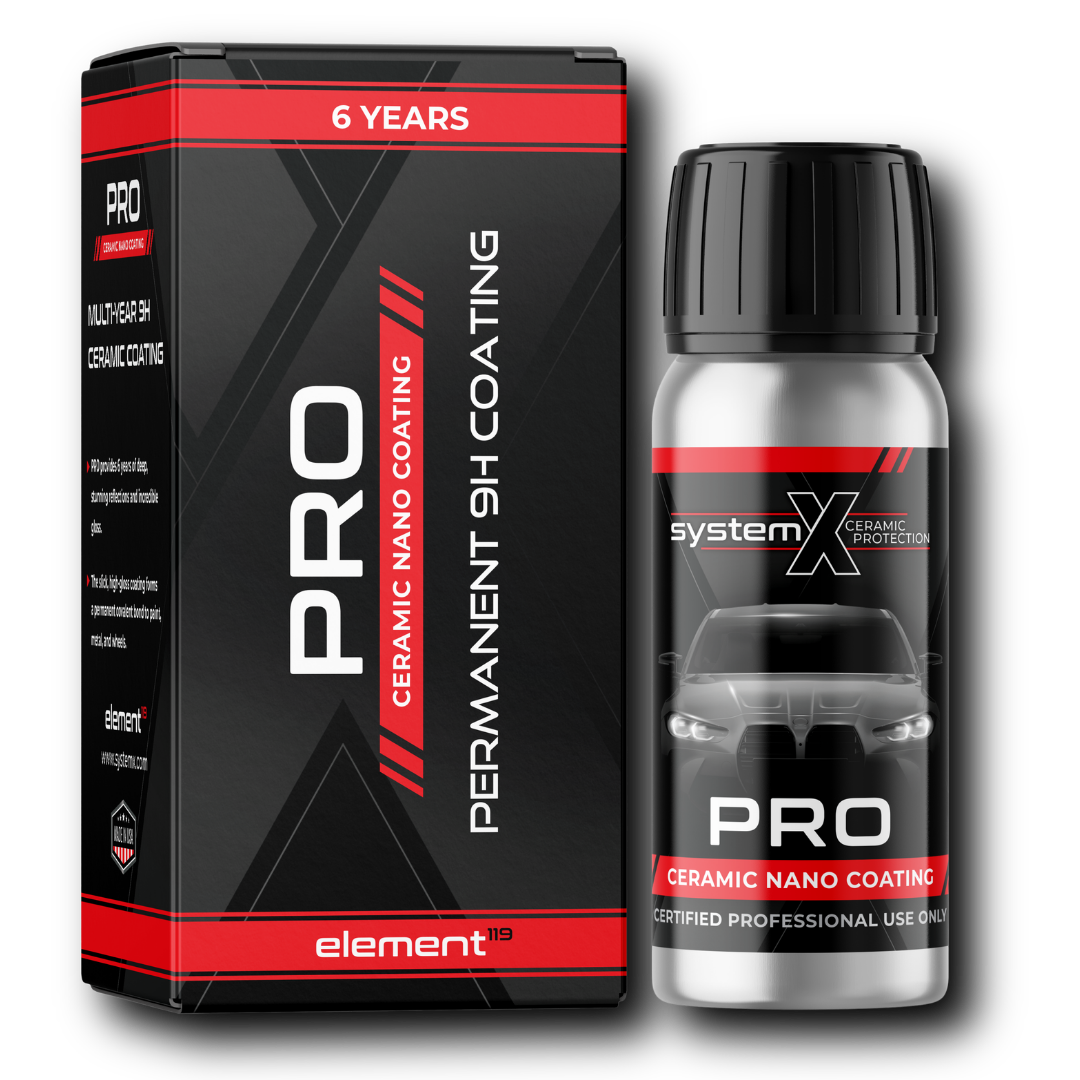 System X Pro ceramic coating product package.
