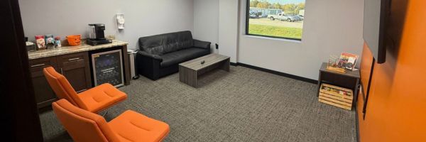 Tint Guy waiting area for customers during window tint installation