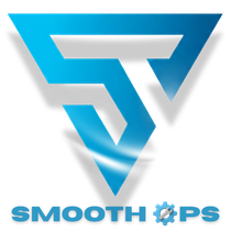 Logo for Smooth Truckin': blue "ST" symbol, white text "Smooth Truckin"