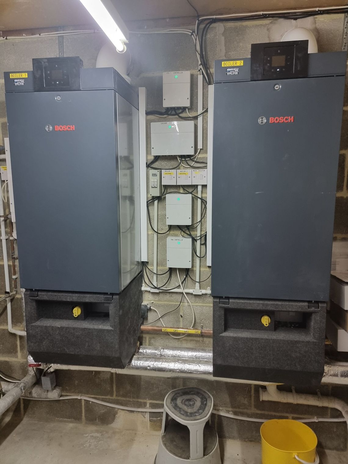 Commercial gas boilers