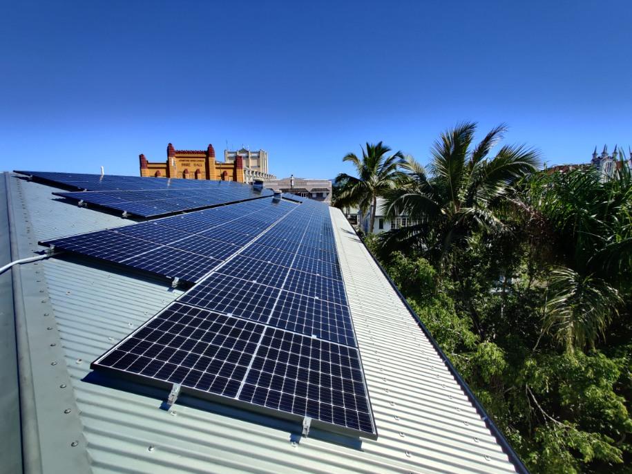 Large Solar Panel On Roof — Mission Solar And Electrical In Mission Beach, QLD