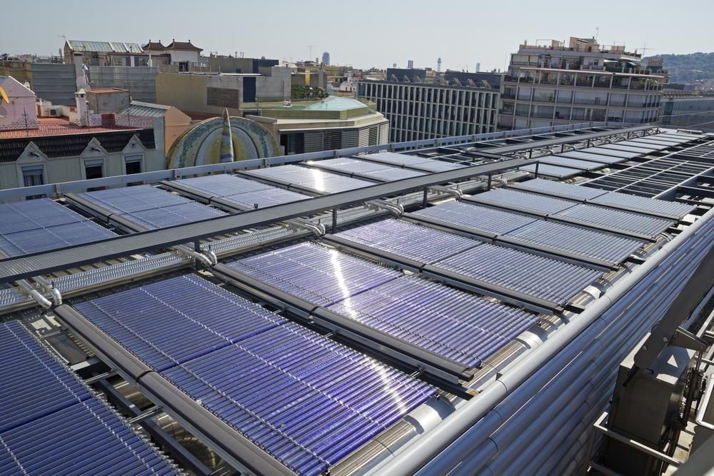 A Roof With A Lot Of Solar Panels On It — Mission Solar And Electrical In Mission Beach, QLD