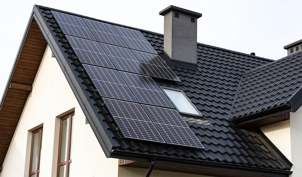 A House With Solar Panels On The Roof — Mission Solar And Electrical In Innisfail, QLD