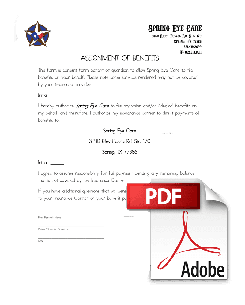 Established patients intake sheet 2025