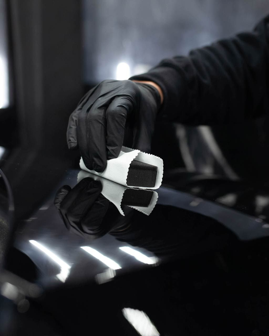 A close up of the rear end of a car