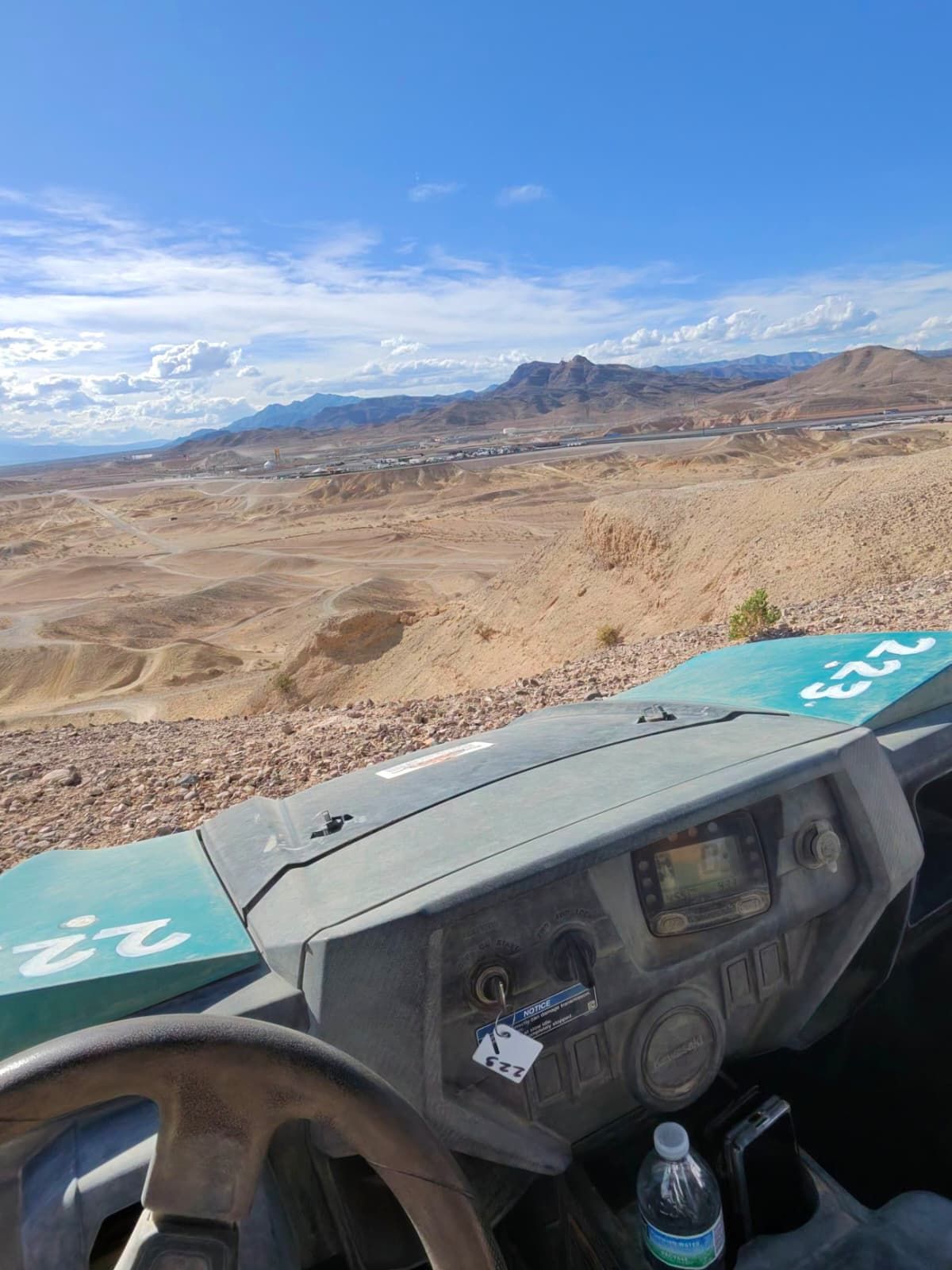 Desert ATV rental overlooking Southern Nevada trails