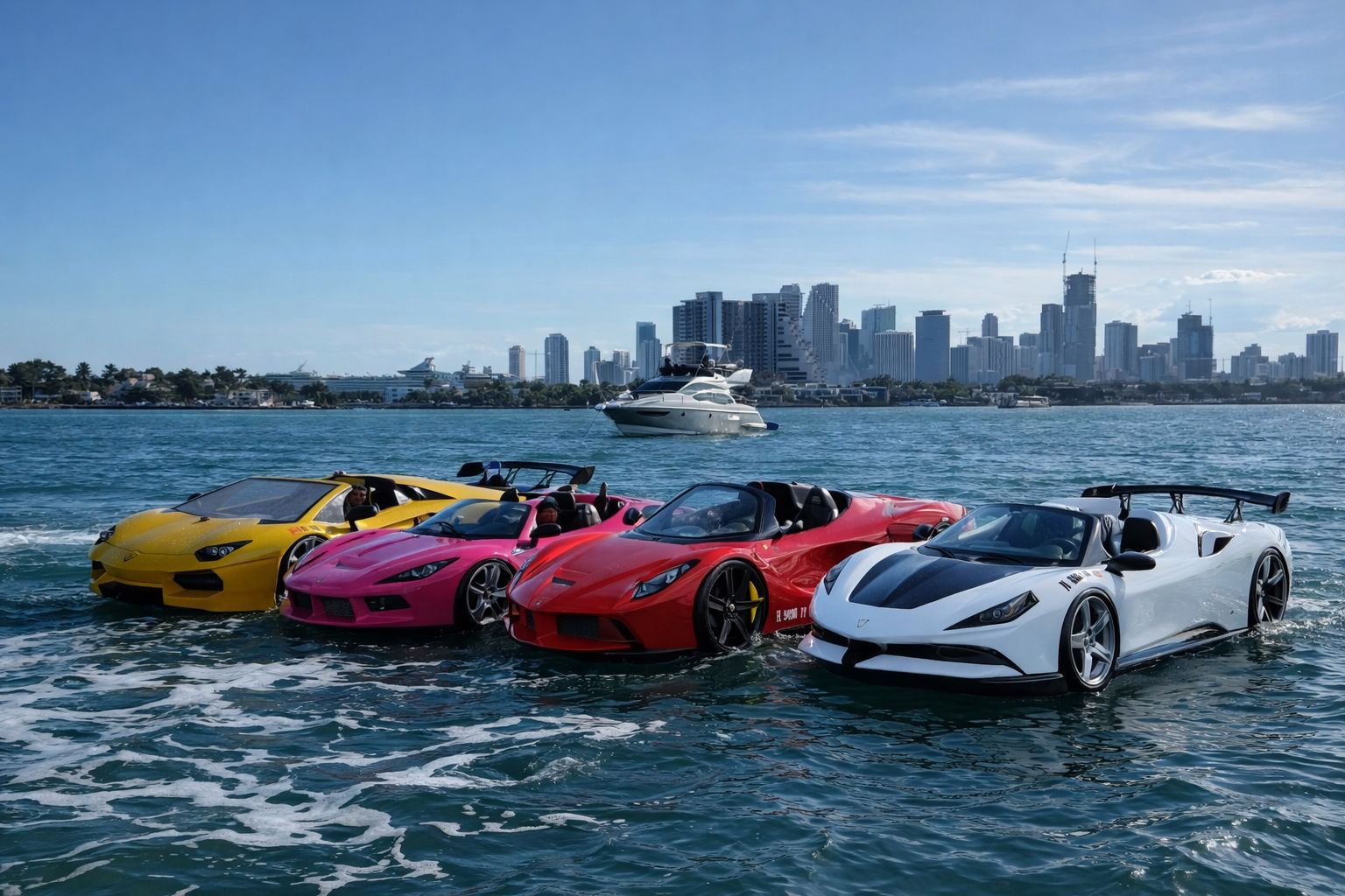 Private Miami Thrills: Exclusive Jet Car Experience